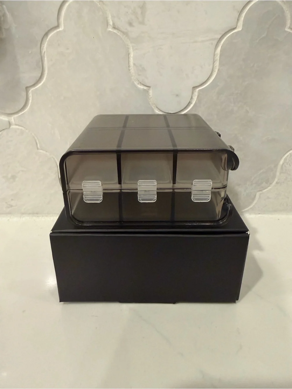 Double-Layer Pill Organizer | Portable Travel Storage Case